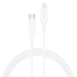 Кабель USB-C to Lightning Hama 201598 1m (White) Thumb