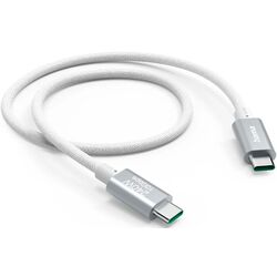 Кабель USB-C to USB-C Hama 201724 1.5m (White) Thumb