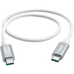 Кабель USB-C to USB-C Hama 201724 1.5m (White)