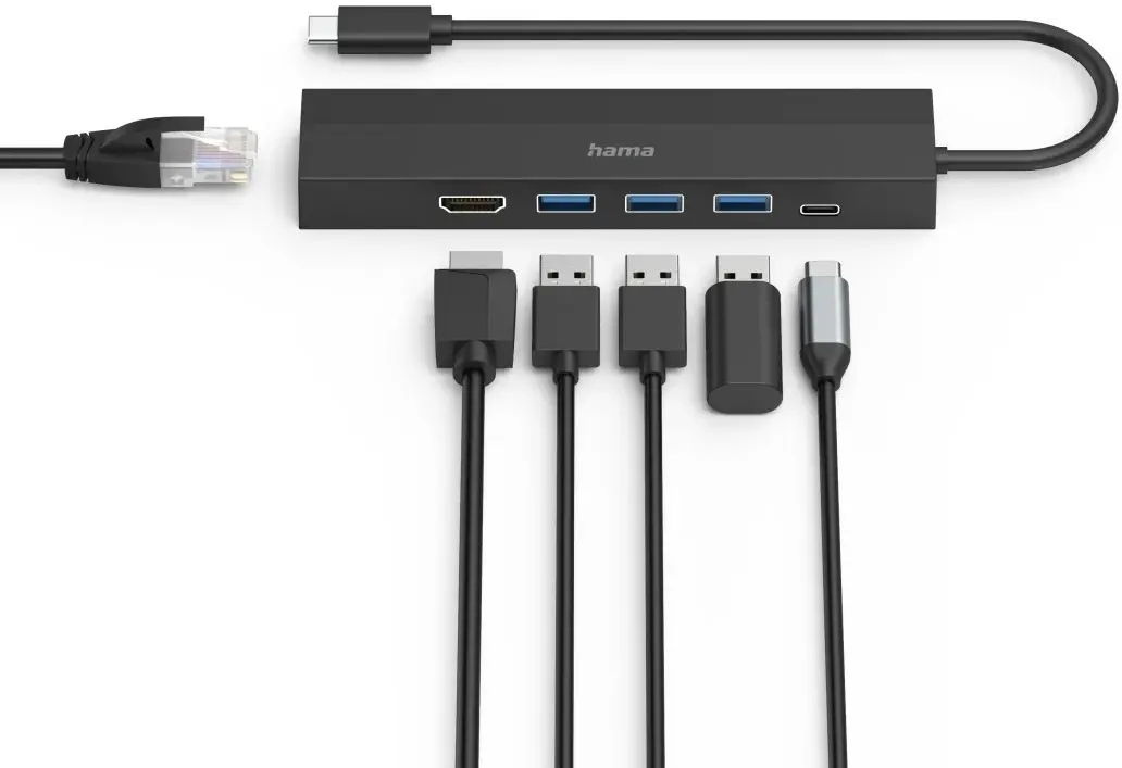 USB-концентратор Hama 200144 (Black)