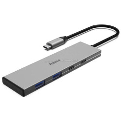 USB hub Hama 200147 (Grey)