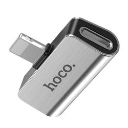 Adaptor Lightning Hoco LS24 (Silver)