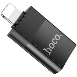 Адаптер Lightning to USB 2.0 Hoco UA17 (Black) Thumb