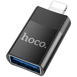 Adaptor Lightning to USB 2.0 Hoco UA17 (Black)