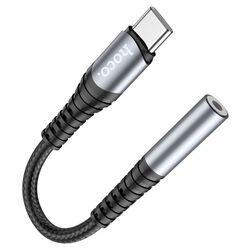 Adaptor Type-C to 3.5mm Hoco LS33 (Metal Gray)