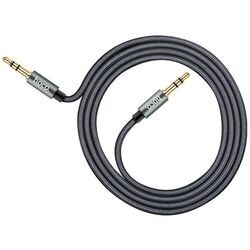 Cablu Aux Hoco Noble Sound UPA03 1m (Metal Gray) Thumb