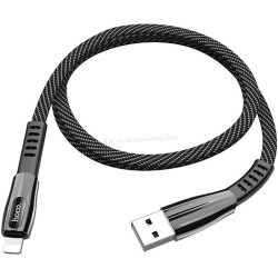 Cablu Hoco U70 Splendor USB to Lightning 1m (Dark Gray)