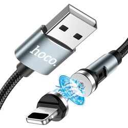 Cablu Hoco U94 Universal USB to Lightning 1.2m (Black) Thumb