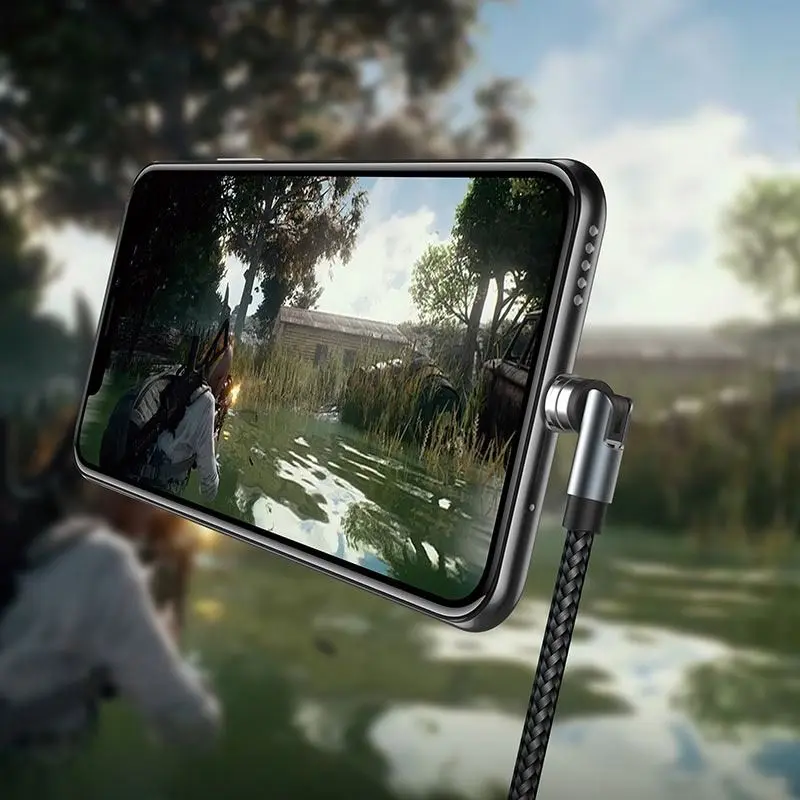 Cablu Hoco U94 Universal USB to Lightning 1.2m (Black)