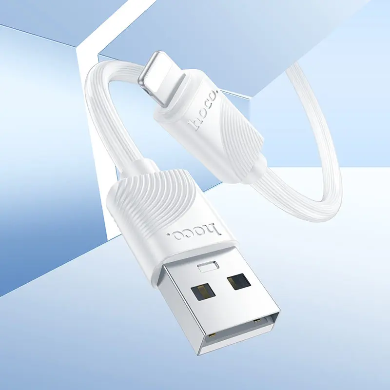 Cablu Hoco X114 Energy USB to Lightning 1m (White)