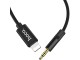 Cablu Lightning to 3.5mm Hoco UPA13 Sound Source (Black)