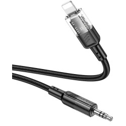 Cablu Lightning to 3.5mm Hoco UPA27 Spirit 1.2m (Black) Thumb