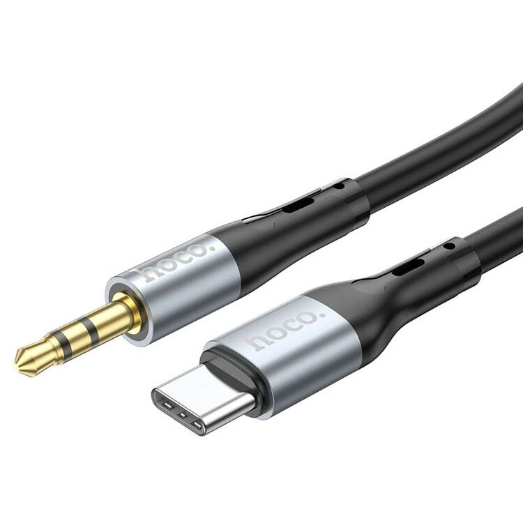 Cablu Type-C to 3.5mm Hoco UPA22 1m (Black)