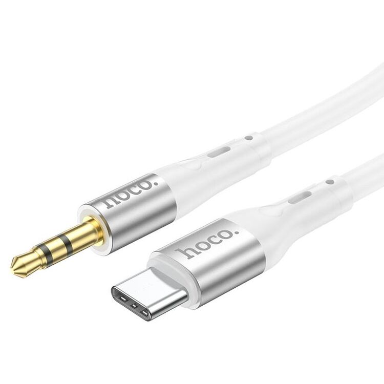 Кабель Type-C to 3.5mm Hoco UPA22 1m (White) купить в Кишиневе, Молдове ...