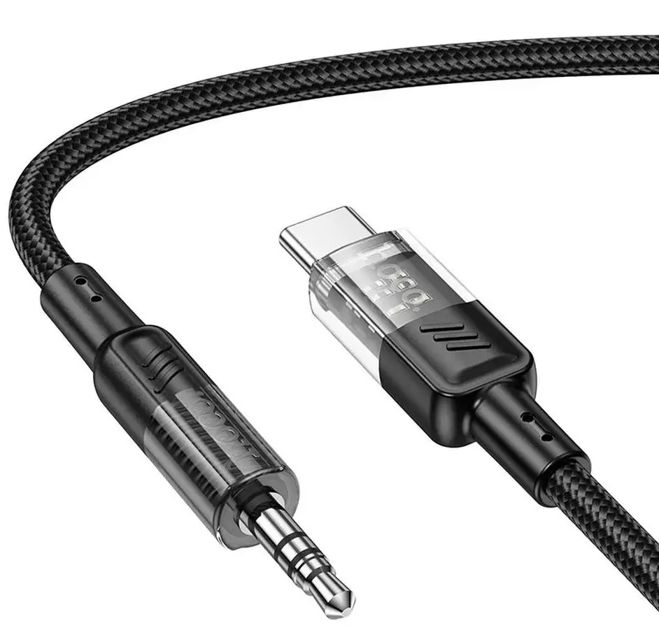 Cablu Type-C to 3.5mm Hoco UPA27 1.2m (Black)