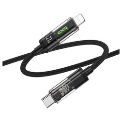 Cablu Type-C to Lightning Hoco U116 1.2m (Black) Thumb