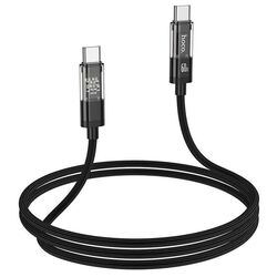 Cablu Type-C to Type-C Hoco U116 1m (Black) Thumb