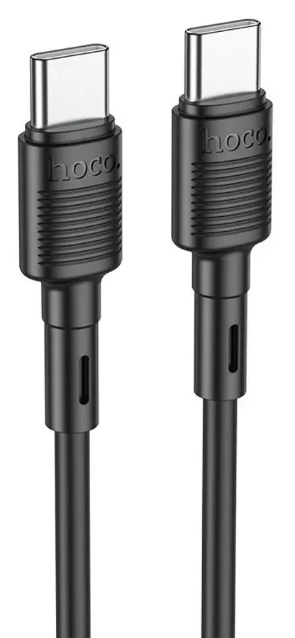 Cablu Type-C to Type-C Hoco X83 Victory 1m (Black)