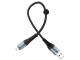 Cablu USB A to Lightning Hoco X38 Cool 0.25m (Black)