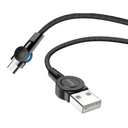 Cablu USB A to Micro-USB Hoco S8 Magnetic 1.2m (Black)