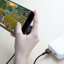 Кабель USB A to Micro-USB Hoco S8 Magnetic 1.2m (Black) Thumb