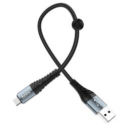 Cablu USB A to Micro-USB Hoco X38 Cool 0.25m (Black) Thumb