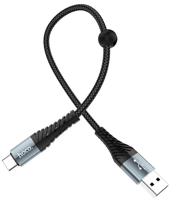 Cablu USB A to Type-C Hoco X38 Cool 0.25m (Black)