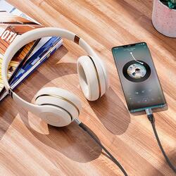 Cablu USB-C to 3.5mm Hoco UPA26 1m (Black) Thumb