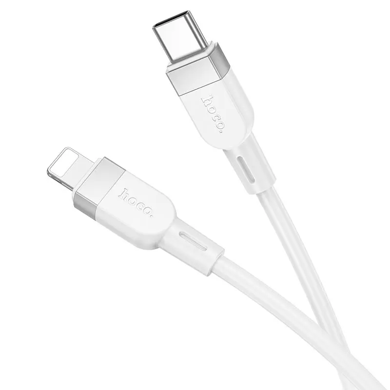 Cablu USB-C to Lightning Hoco X109 Energy 1m (White) - 2