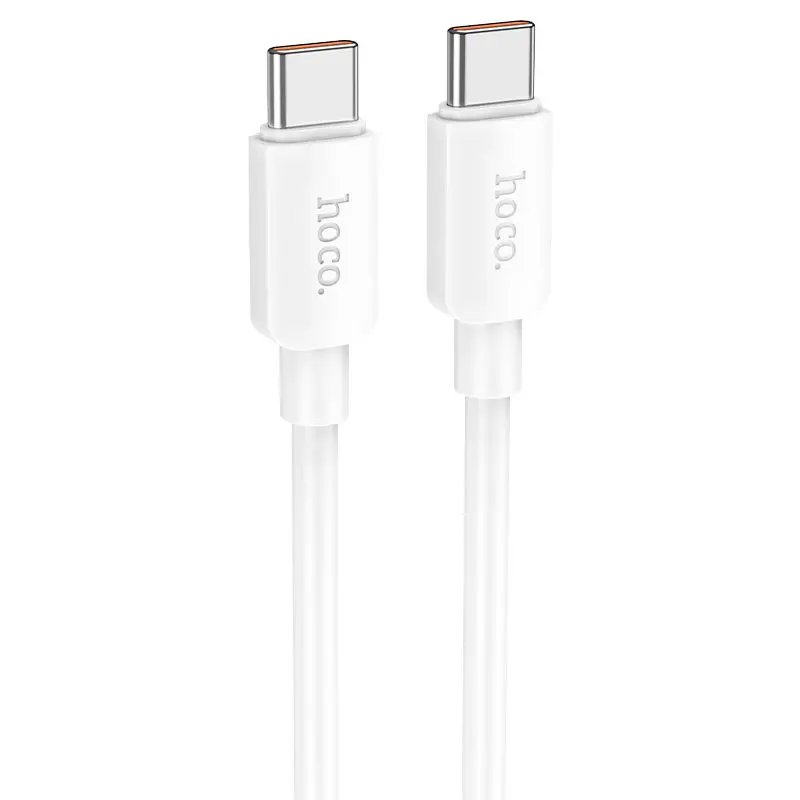 Кабель USB-C to USB-C Hoco X96 Hyper 1м (White)