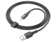 Cablu USB to Lightning Hoco U120 1m (Black)