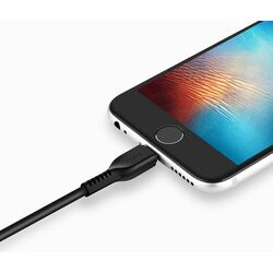 Cablu USB to Lightning Hoco X20 Flash 1m (Black) Thumb