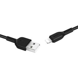 Cablu USB to Lightning Hoco X20 Flash 1m (Black)