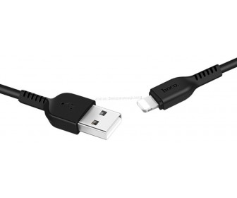 Cablu USB to Lightning Hoco X20 Flash 1m (Black)