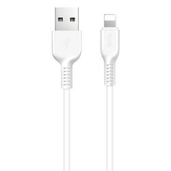 Cablu USB to Lightning Hoco X20 Flash 1m (White)