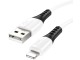 Кабель USB to Lightning Hoco X82 1m (White)