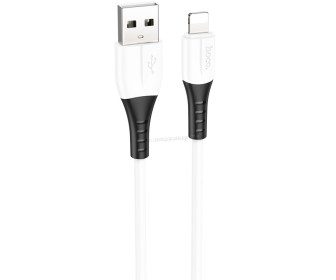 Кабель USB to Lightning Hoco X82 1m (White)