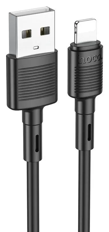 Cablu USB to Lightning Hoco X83 Victory 1m (Black)