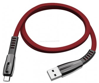 Cablu USB to Micro USB Hoco U70 Splendor 1.2m (Red)