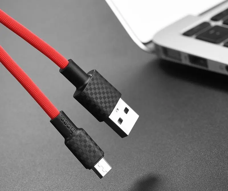 Кабель USB to micro-USB Hoco X29 Superior Style 1м (Red) - 3