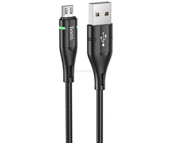 Cablu USB to MicroUSB Hoco U93 Shadow 1.2m (Black)