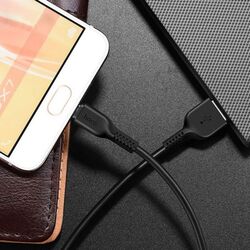 Cablu USB to MicroUSB Hoco X20 Flash 1m (Black) Thumb
