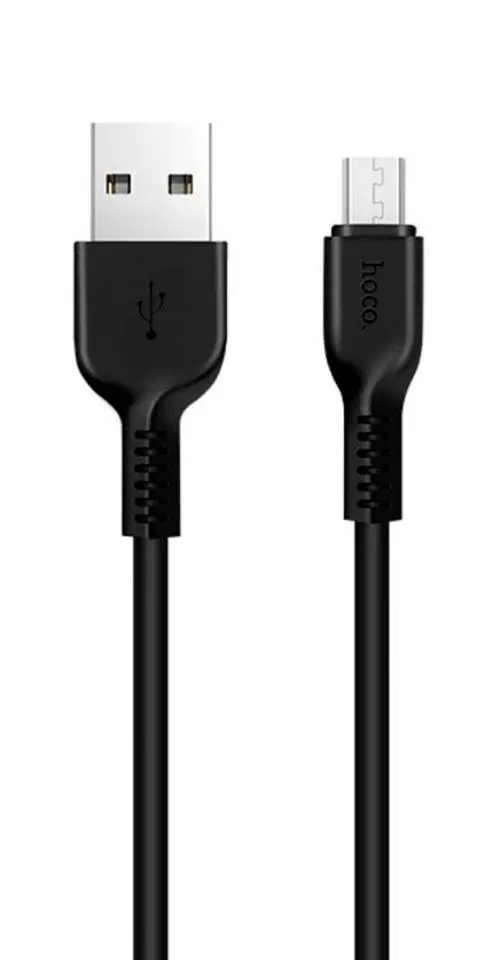 Cablu USB to MicroUSB Hoco X20 Flash 1m (Black)