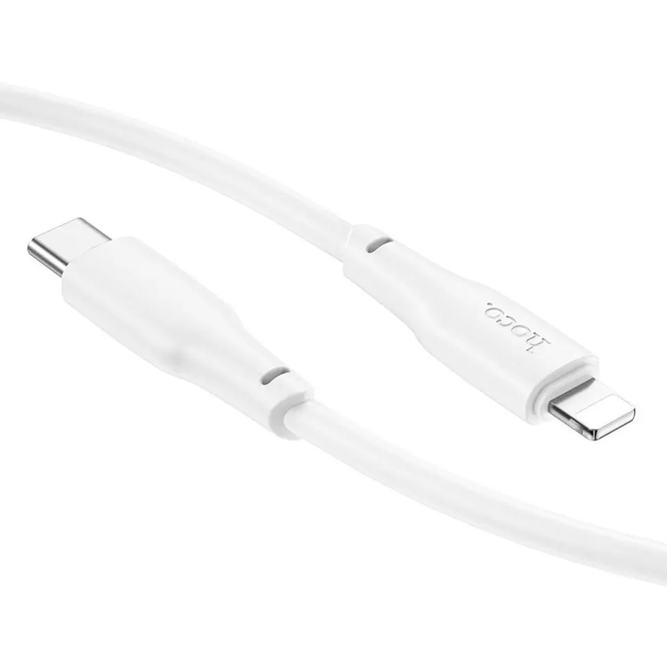 Cablu USB Type-C to Lightning Hoco X93 1m (White)