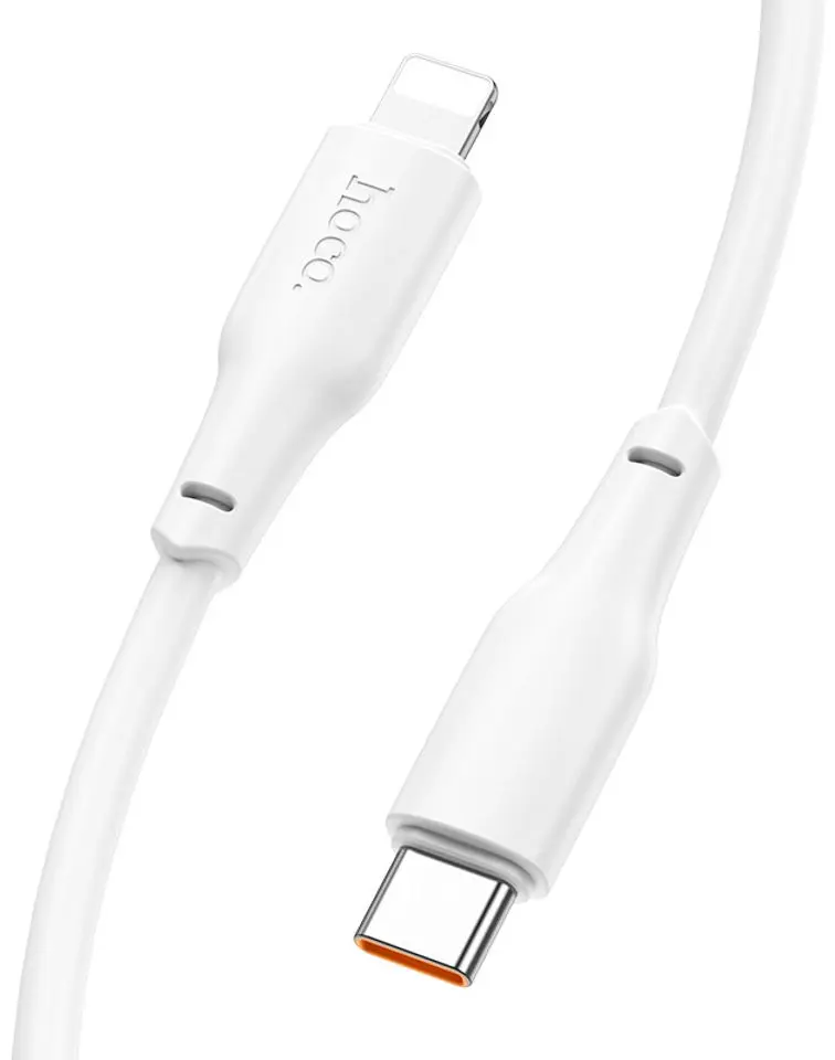 Cablu USB Type-C to Lightning Hoco X93 2m (White)