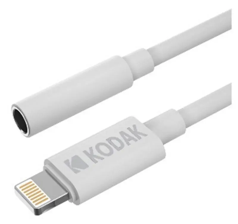 Adaptor 3.5 mm to Lightning Kodak 30425842 (White)
