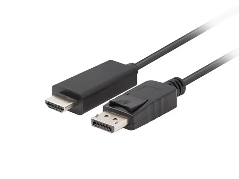 Cablu DP to HDMI Lanberg CA-DPHD-11CC-0010-BK 1m (Black) - 2