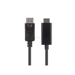 Cablu DP to HDMI Lanberg CA-DPHD-11CC-0010-BK 1m (Black)