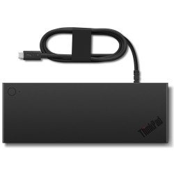 Statie de andocare Lenovo ThinkPad Thunderbolt 4 Smart Dock Gen2 7500 (Eclipse Black) Thumb