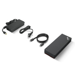 Statie de andocare Lenovo ThinkPad Universal Thunderbolt 4 (Black/Red) Thumb